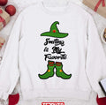 Smiling Is My Favorite Funny Elf Buddy Quote Unisex Sweatshirt