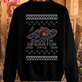 Smooth Operator Carlos Sainz Christmas Pixel Art Unisex Sweatshirt