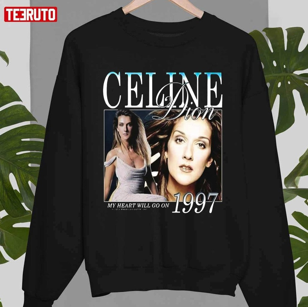 My Heart Will Go On Celine Dion Vintage Unisex T-Shirt