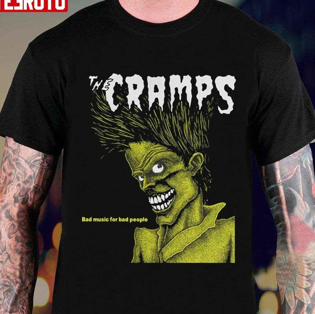 Bad Music For Bad People The Cramps Unisex T-Shirt