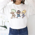 Ruri Chrome Senku Ishigami Chibi Dr Stone C Unisex Sweatshirt