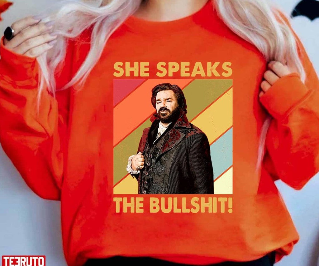 Retro She Speaks The Bullshit Jackie Daytona Unisex T-Shirt