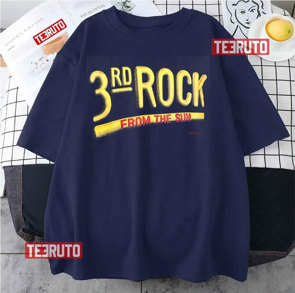3rd Rock From The Sun Yellow Logo Unisex T-Shirt