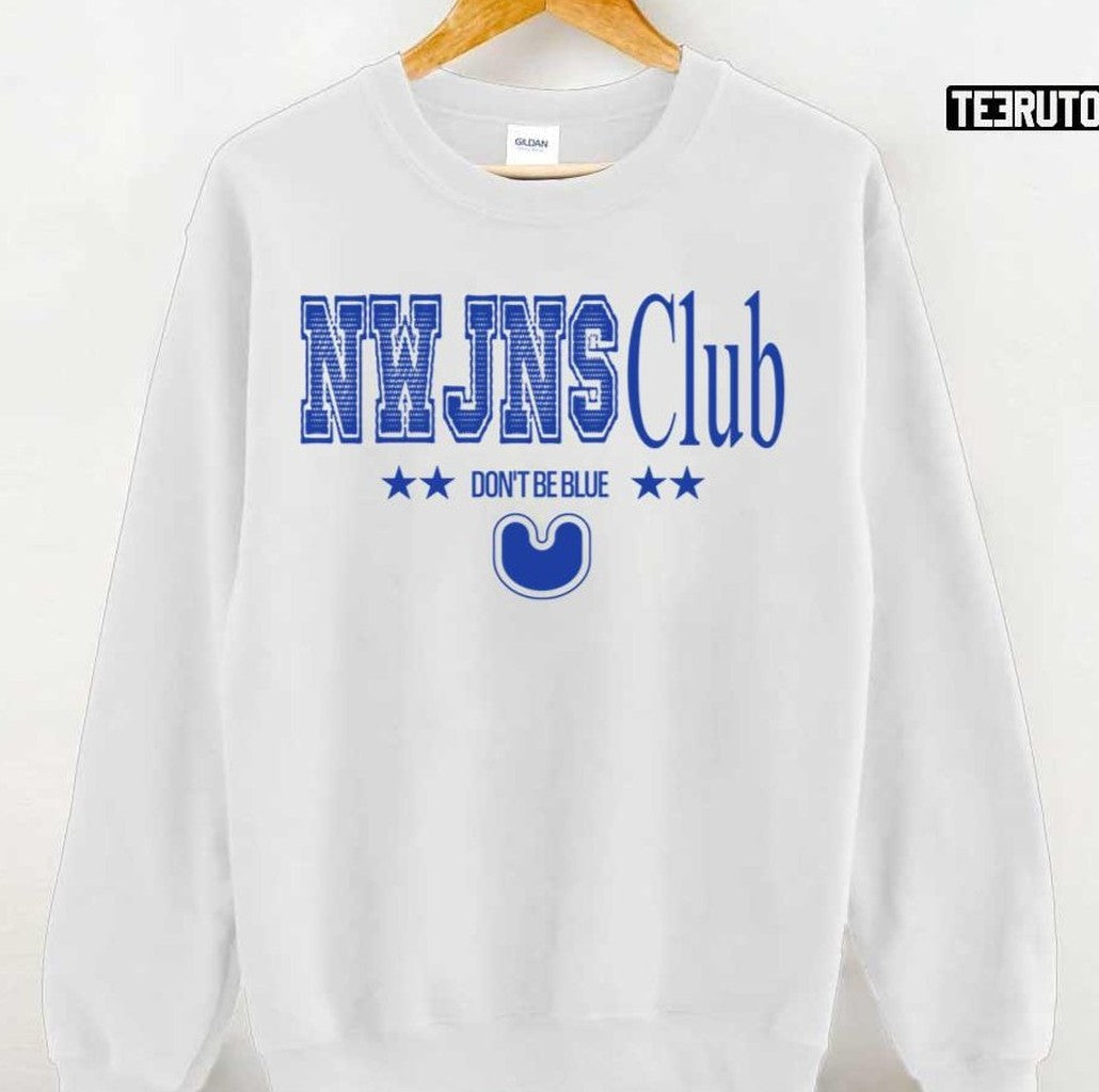 Nwjns Club Newjeans Don't Be Blue Fanmade Unisex T-Shirt