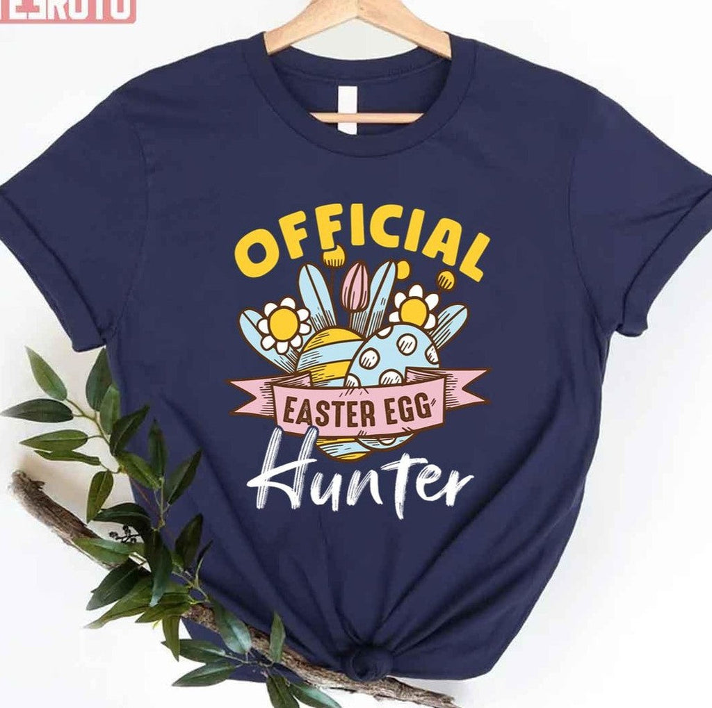 Official Easter Egg Hunter Retro Unisex T-shirt