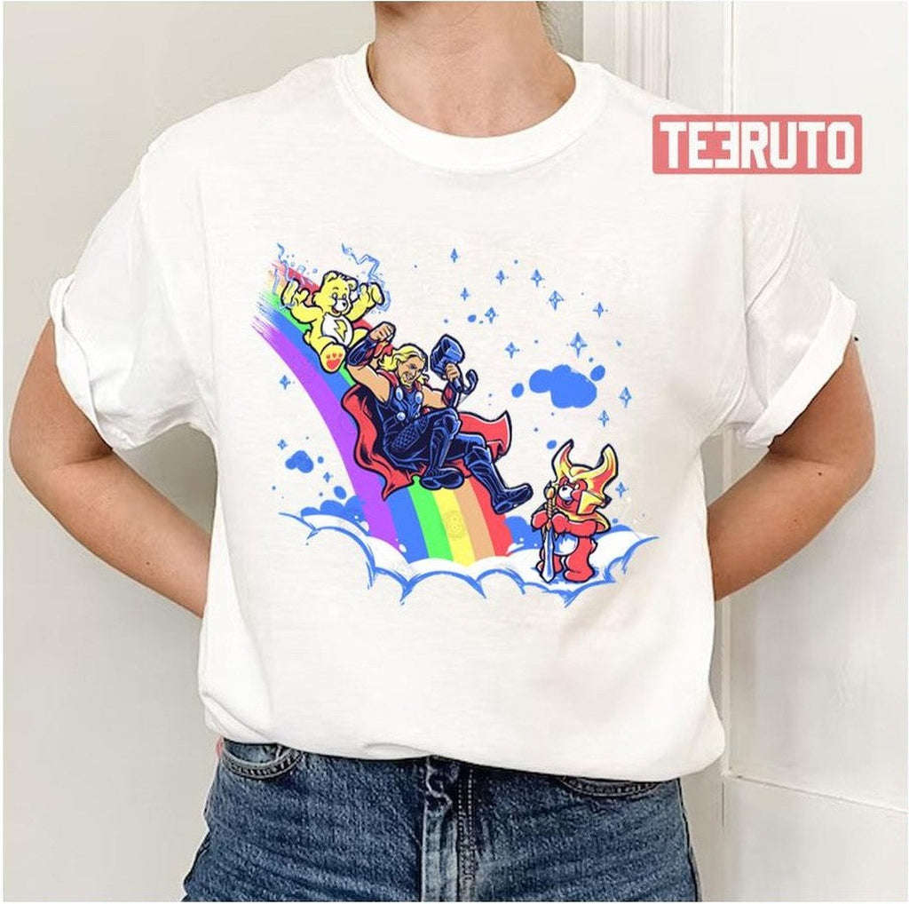 The Carefrost Bridge Pride Month Thor Unisex T-Shirt