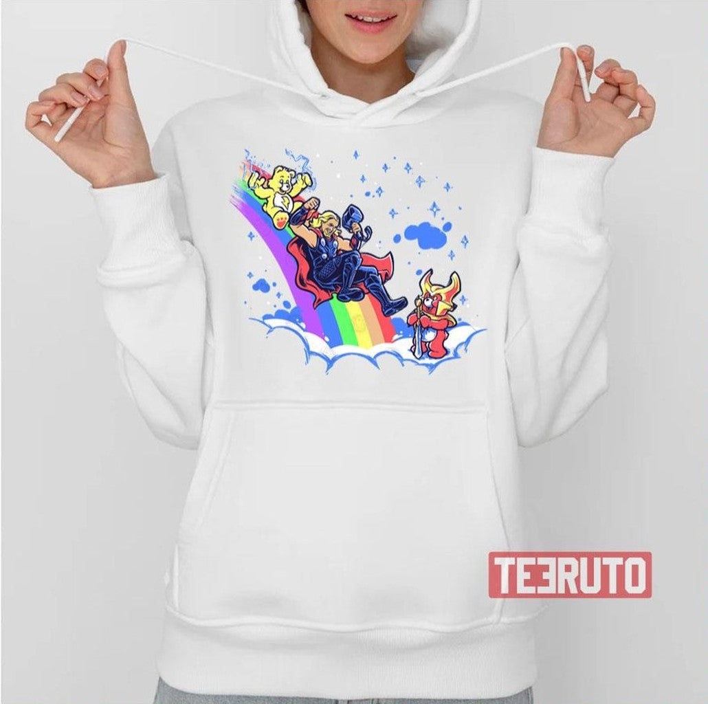 The Carefrost Bridge Pride Month Thor Unisex T-Shirt