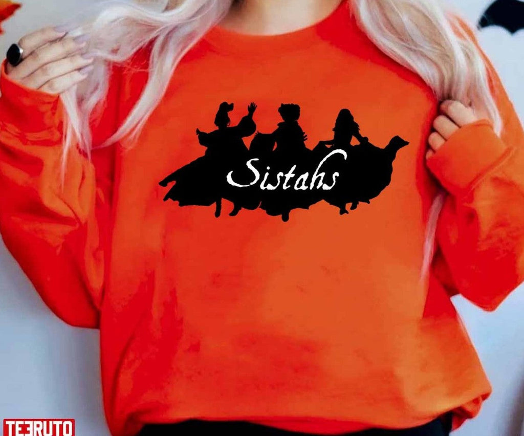 Sistahs Fitted Halloween Unisex T-Shirt