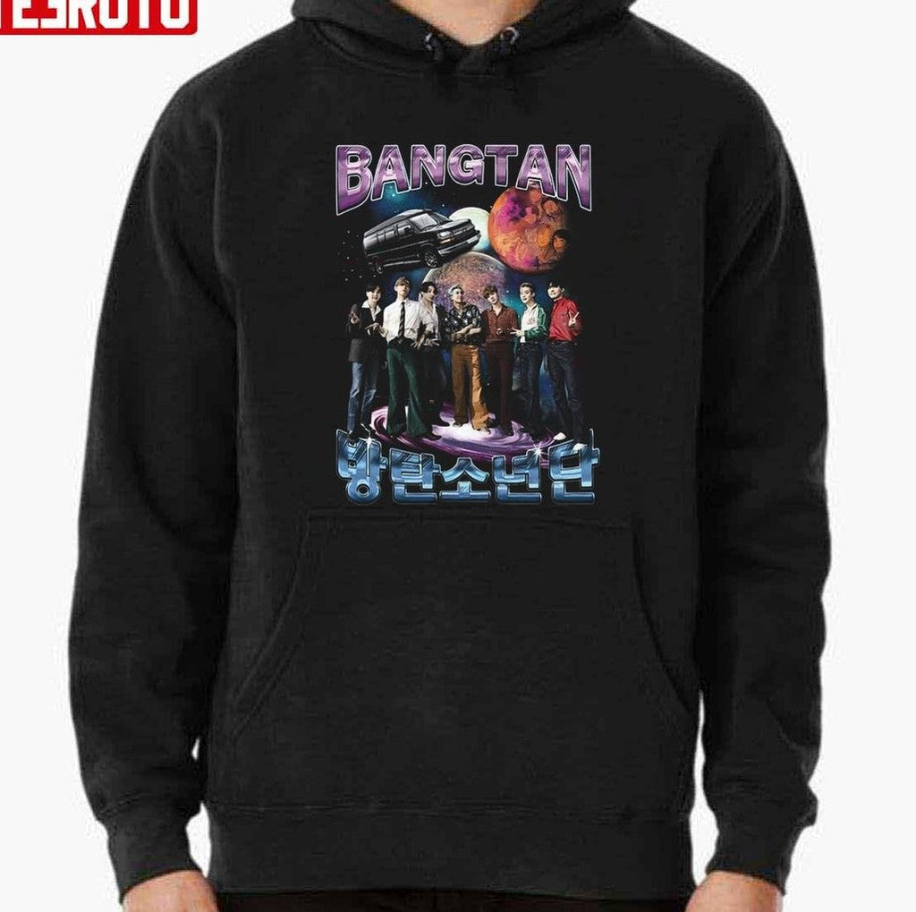 Bangtan Kpop Merc Jungkook Rap Monster Taehyung Unisex Sweatshirt