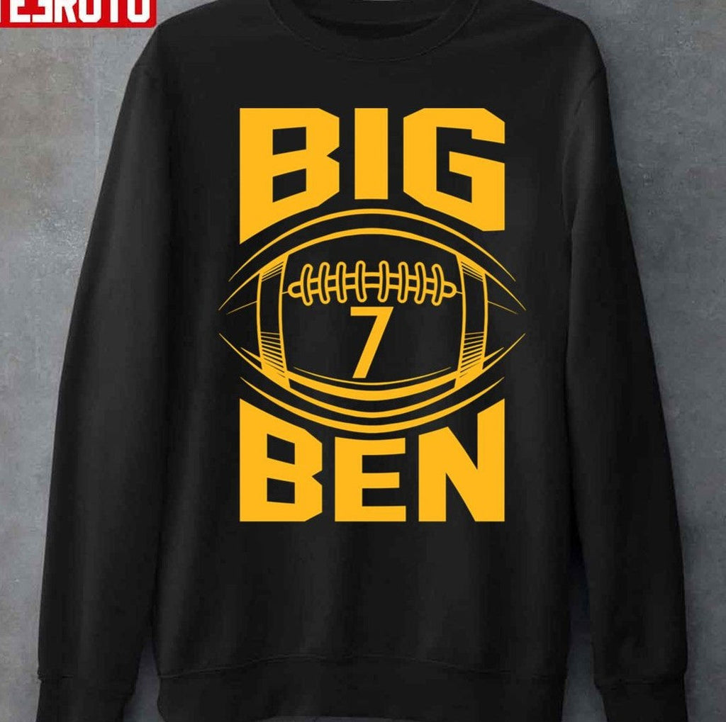 Ben Roethlisberger Graphic Football Design Unisex T-Shirt