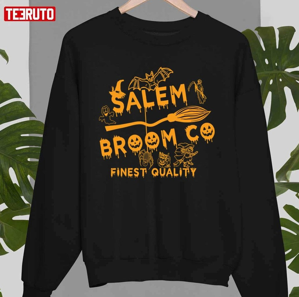 Salem Broom Co Finest Quality Halloween Unisex Sweatshirt