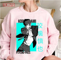 Neon Graphic Shinya Kogami Psycho Pass Anime Unisex Sweatshirt