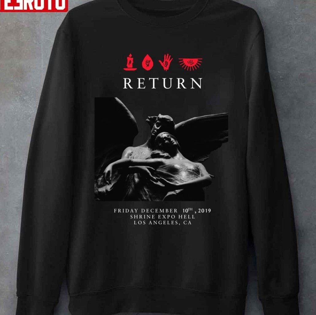 Best Of Angel Romance Return My Chemical Romance LA 2019 Unisex T-shirt