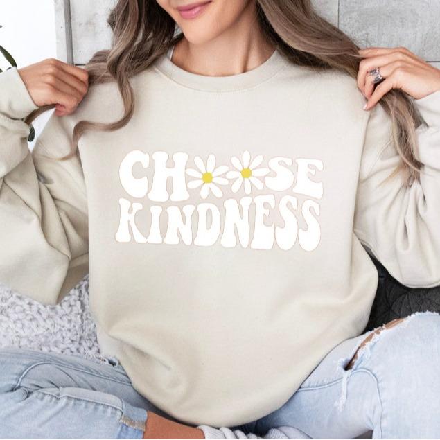 Choose Kindness Shirt Gift For Teacher, Daisy Shirt, Back To School Teacher Shirt, Be Kind Shirt, Teacher Shirts, Full Size, Full Color, Gift For Frie