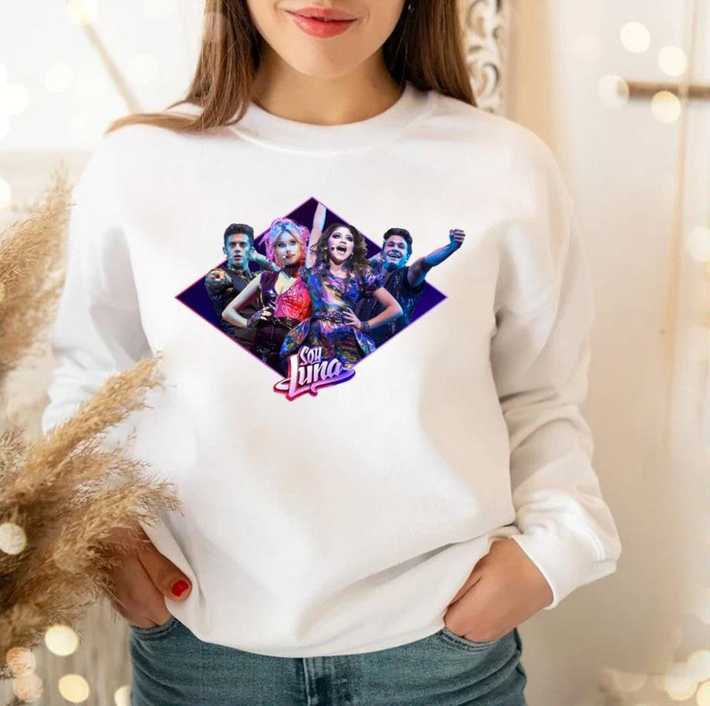 Soy Luna Cast English Darts Player Unisex Sweatshirt