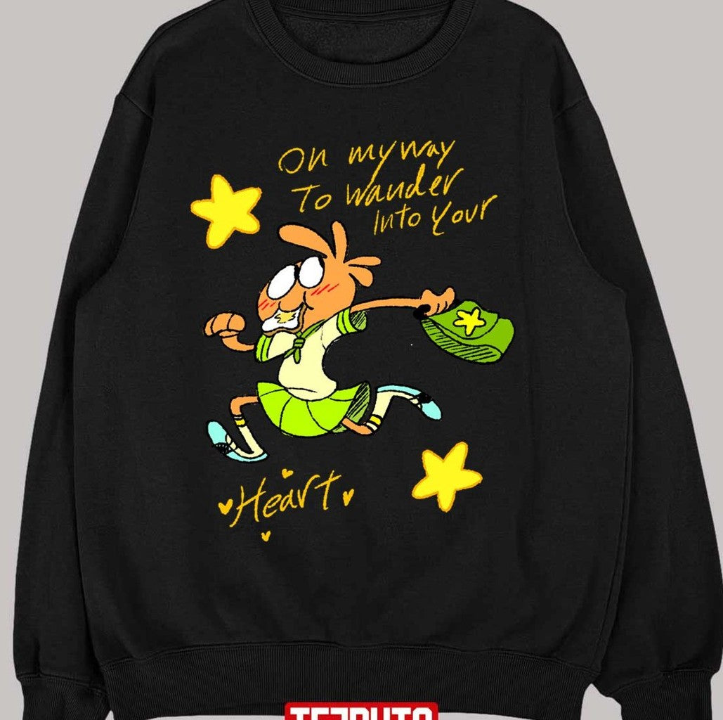 School Girl On My Way To Wander Into Your Heart Wander Over Yonder Unisex T-Shirt
