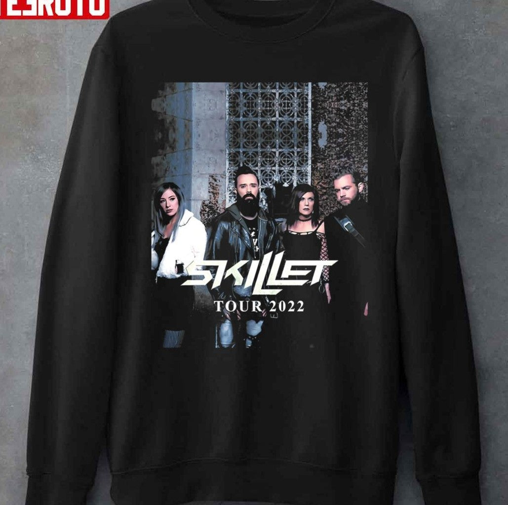 Skillet Rock Band Tour 2022 Graphic Unisex T-Shirt