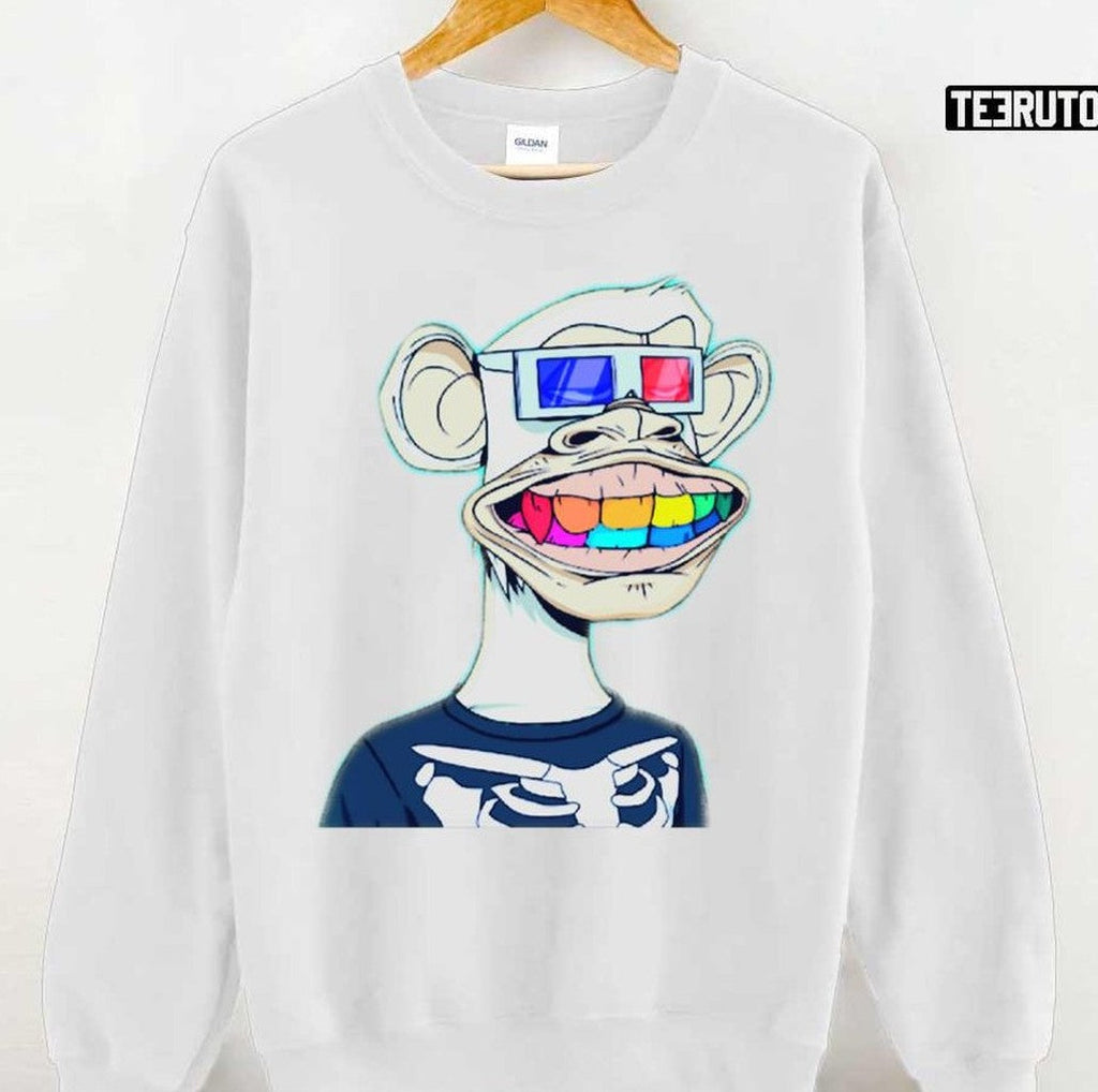 Nft Is My Valentine Funny Monkey Unisex Sweatshirt