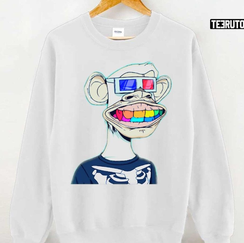 Nft Is My Valentine Funny Monkey Unisex Sweatshirt