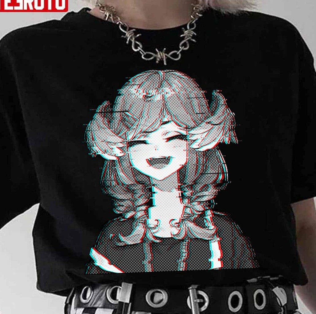 Selen Tatsuki Nijisanji English Glitched Unisex T-Shirt