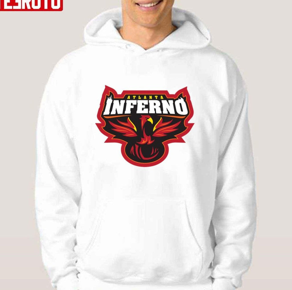 Atlanta Inferno Simulation Hockey League Unisex Hoodie