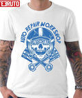 Auto Repair Workshop Bluey Mechanics Unisex T-shirt