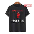 Battlegrounds Logo Garena Free Fire Game Unisex T-Shirt