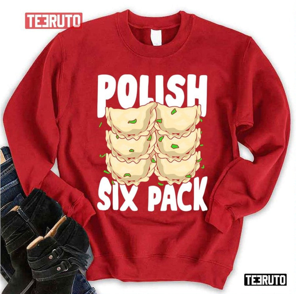 Polish Six Pack Funny Pierogi Food Unisex T-Shirt
