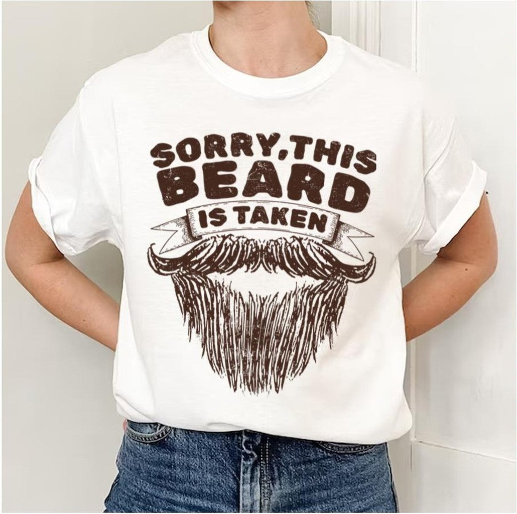 Sorry This Beard Is Taken Retro Sketch All Unisex Sweatshirt