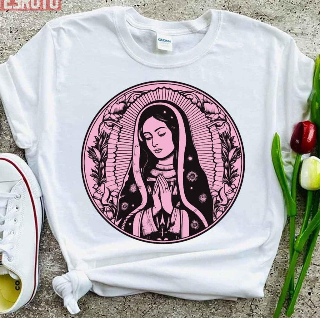 Our Lady Of Guadalupe Virgin Mary Unisex T-Shirt