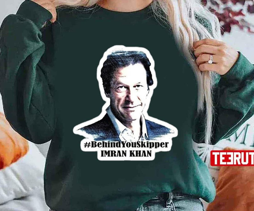 Behind You Skipper Imran Khan Unisex T-shirt
