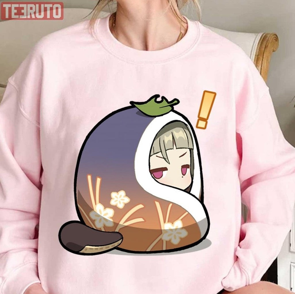 Sleeping Can Help Growth Chibi Sayu Genshin Impact Unisex T-Shirt