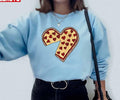 Piece Of My Heart Pizza Lover Unisex Sweatshirt