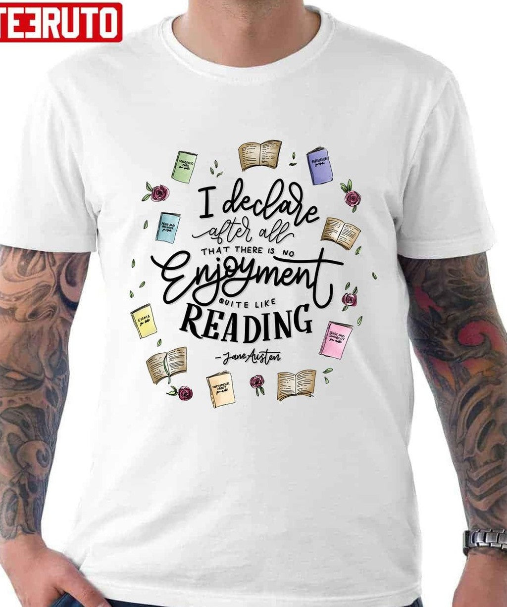 No Enjoyment Like Reading Unisex T-Shirt
