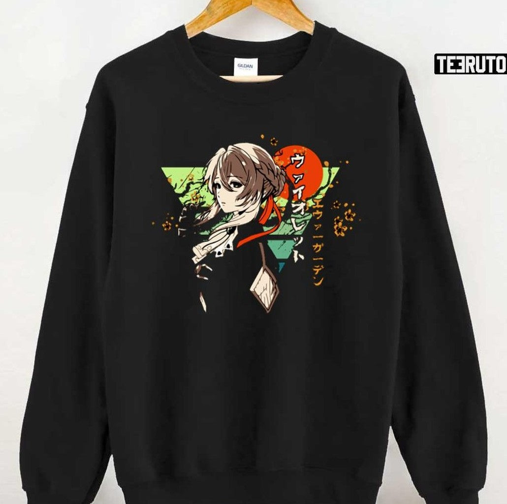 Pretty Anime Girl Violet Evergarden Japan Unisex T-Shirt