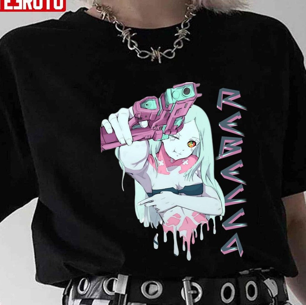 Sexy Rebecca Cyberpunk Edgerunners Unisex T-shirt