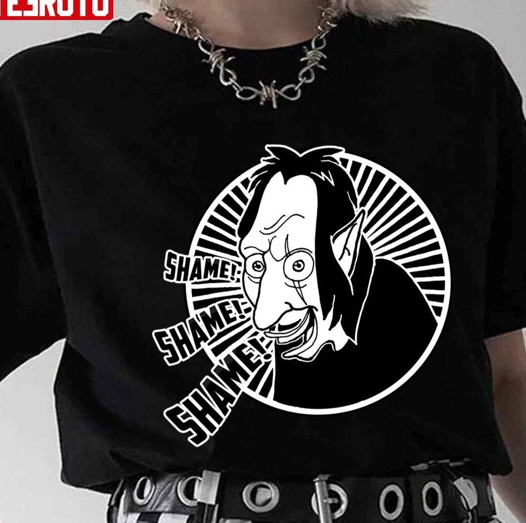 Shame Wizard Big Mouth Unisex T-shirt