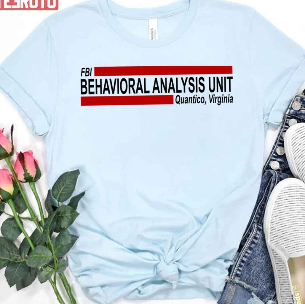 Bau Behavioral Analysis Unit Criminal Minds Unisex T-Shirt