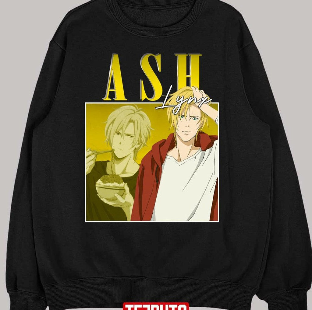 Ash Lynx Anime Homage Banana Fish Unisex T-Shirt