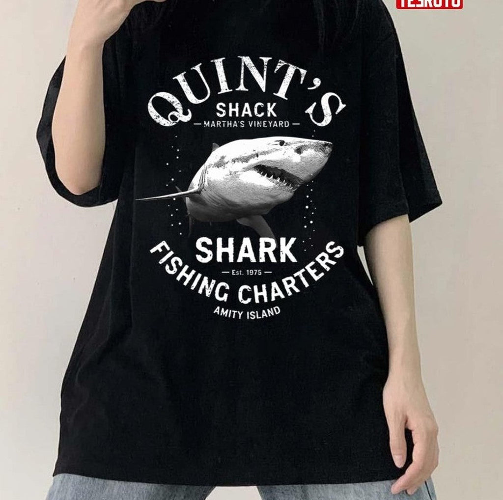 Quint's Shark Fishing Charters The Jaws Movie Unisex Sweatshirt