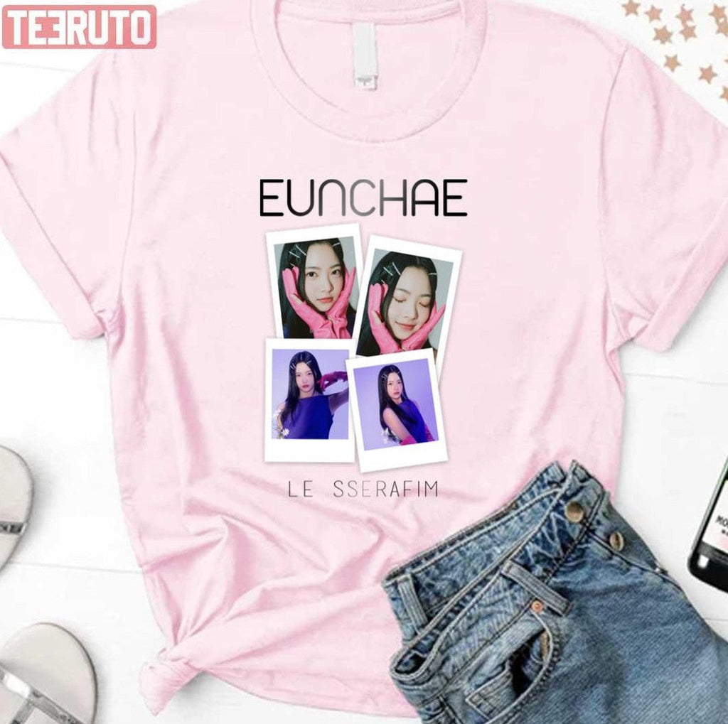 Polaroid Le Sserarim Eunchae Fanmade Unisex Sweatshirt