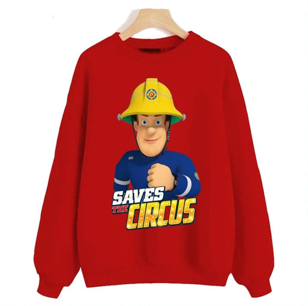Save The Circus Fireman Sam Retro Vintage Unisex Sweatshirt