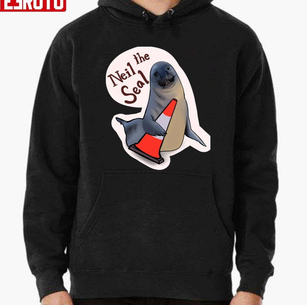 Neil The Seal Lives Here Mate Unisex T-Shirt