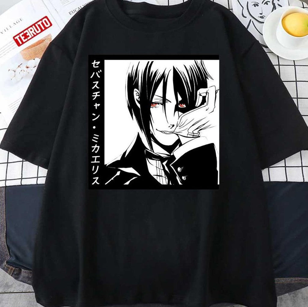 Sebastian Black Butle Anime Artwork Unisex T-Shirt