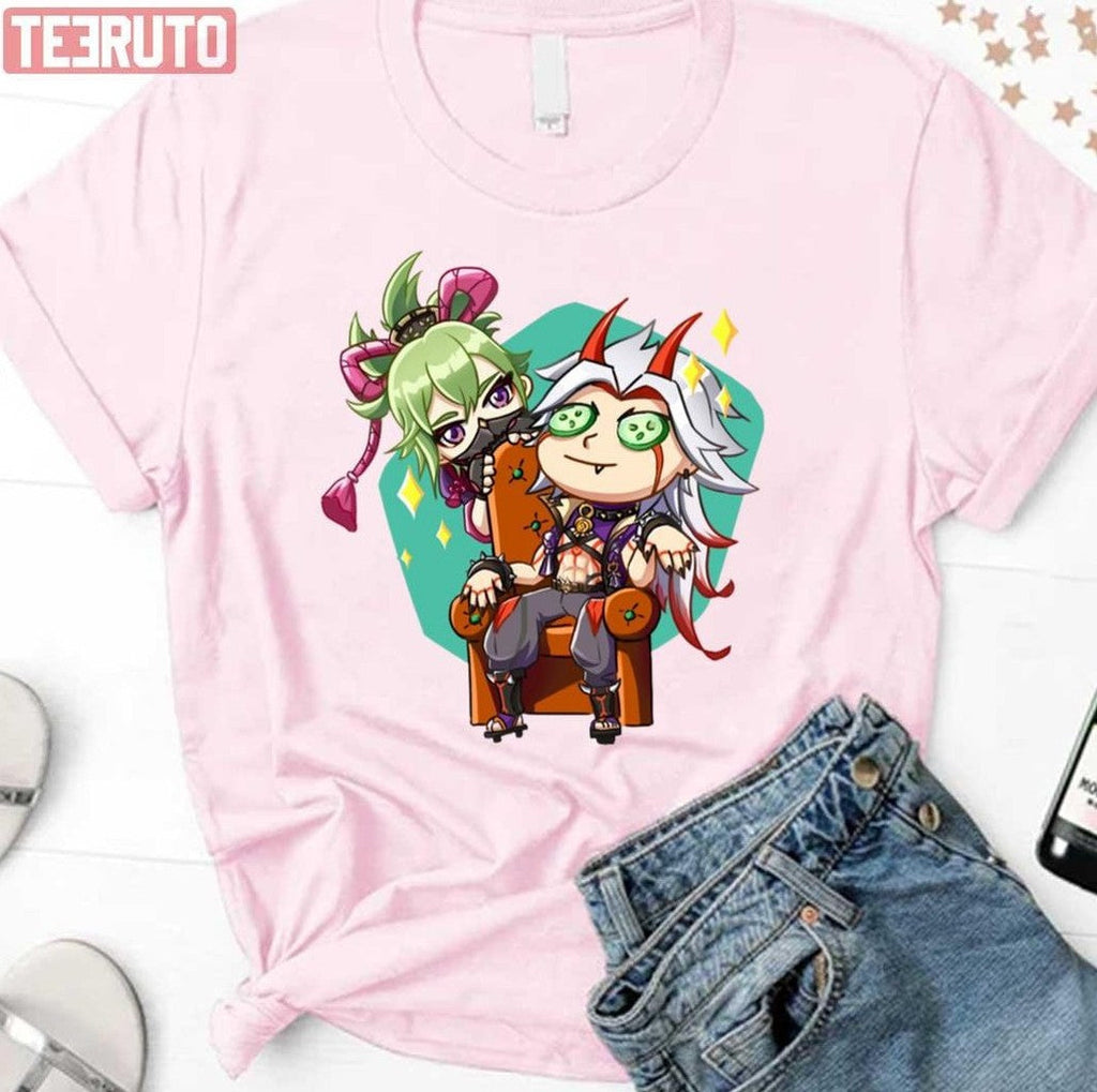 Arataki Itto And Kuki Shinobu Genshin Impact Unisex T-Shirt