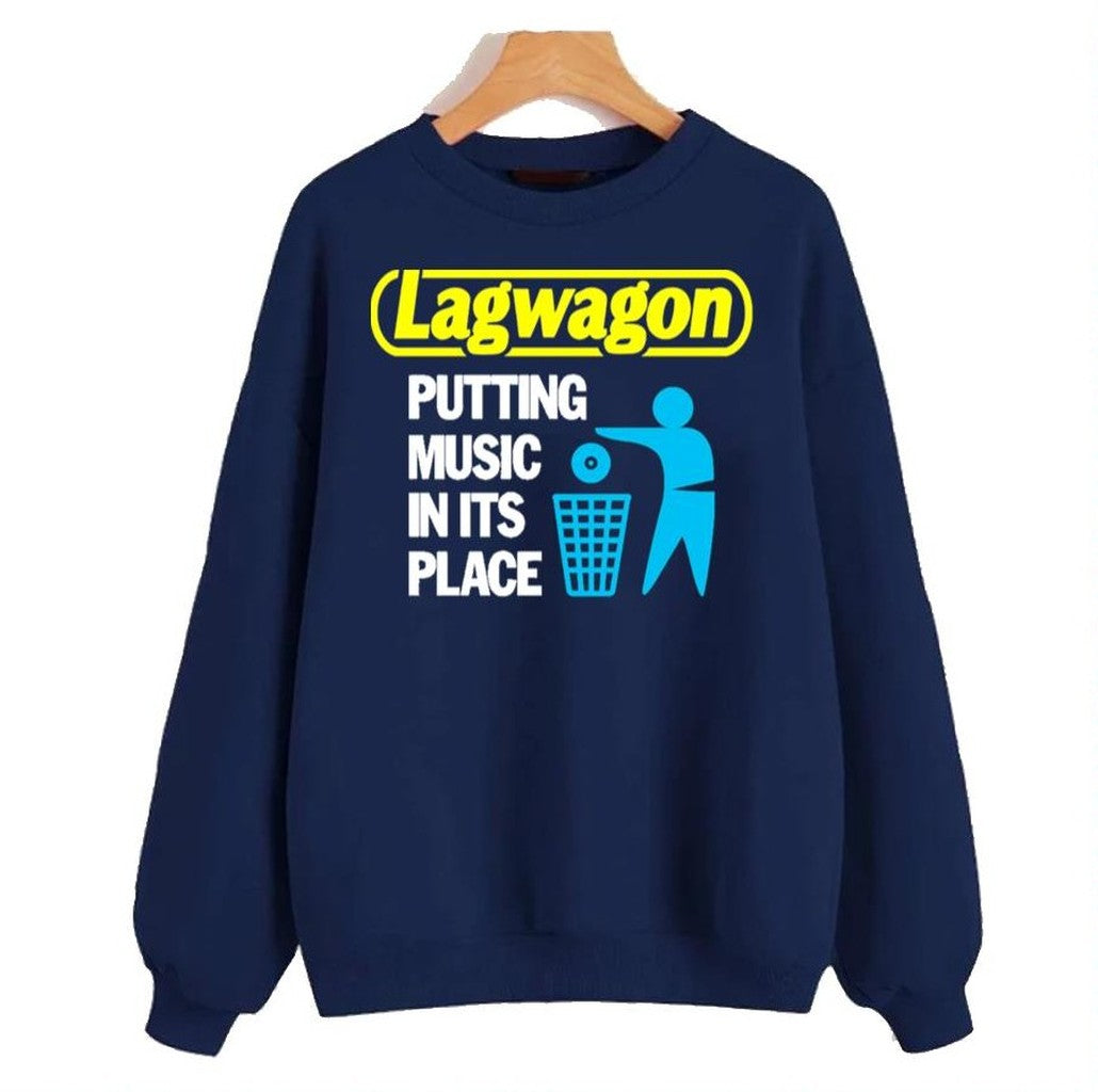 Shaving Your Head Lagwagon Tihtan Music Unisex Sweatshirt