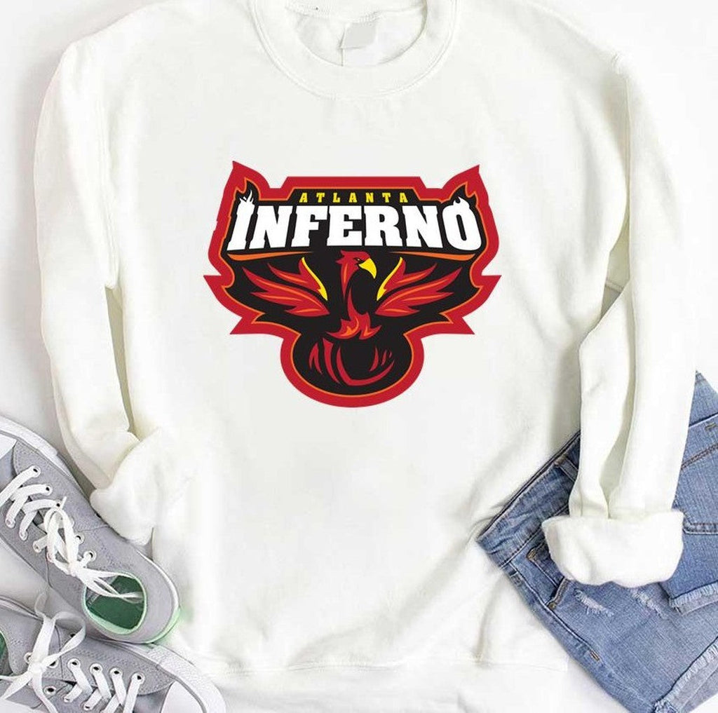 Atlanta Inferno Simulation Hockey League Unisex Hoodie