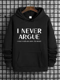 Essentials Hoodie with Slogan Print for Men, Drop Shoulder Design with Drawstring Pockets, Regular Fit, Spring & Fall Fashion WearÂ 