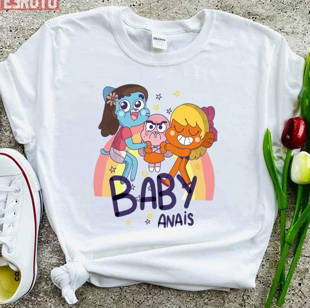 Baby Anais The Amazing World Of Gumball Cute Fanart Unisex T-shirt