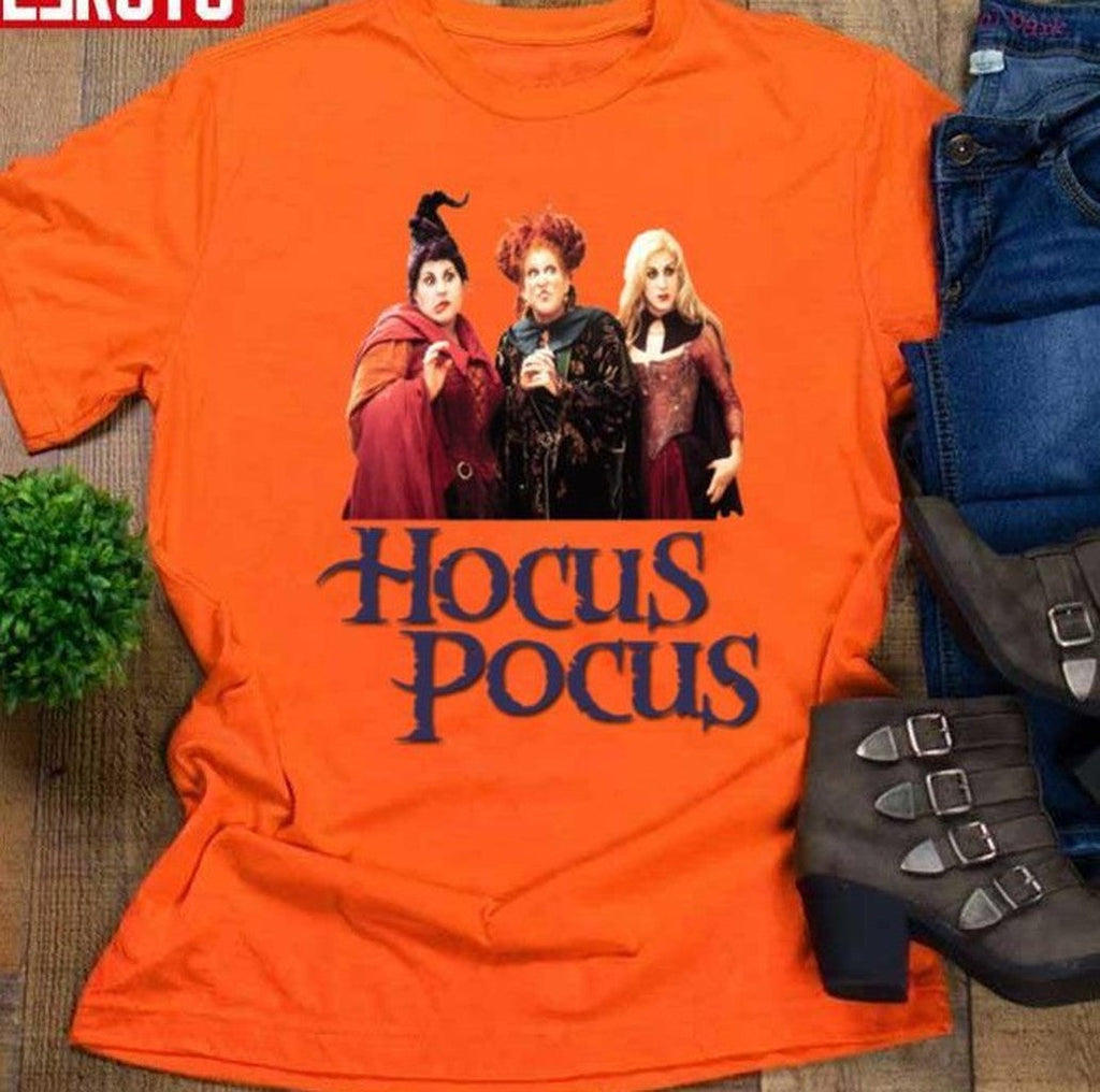 Surprised Halloween Hocus Pocus Unisex T-Shirt